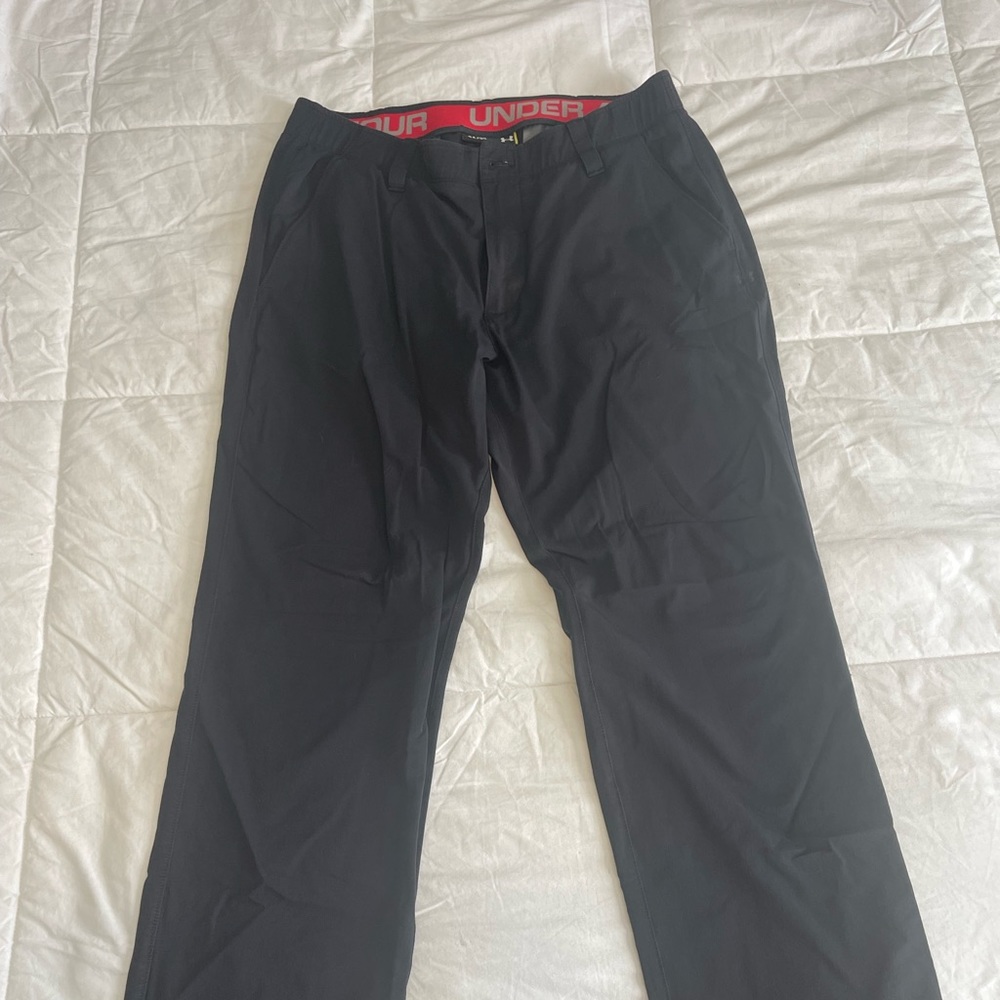 UnderArmour Men’s Golf Pants - 34x32 - Black